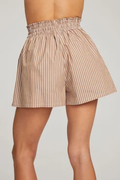 Women Chaser Brand Rapalloo Whiskey Stripe Short