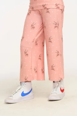 Kids Chaser Brand Reindeer Snow Wide Leg Pants