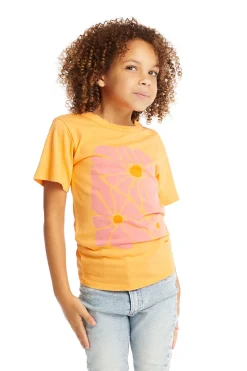 Kids Chaser Brand Retro Flowers Tee
