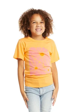 Kids Chaser Brand Retro Flowers Tee