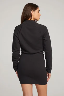 Women Chaser Brand River Licorice Mini Dress