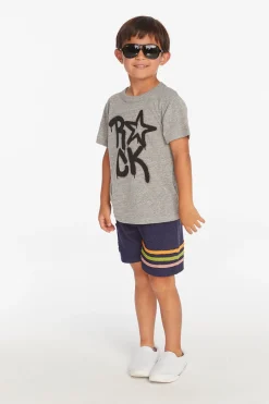 Kids/BOY Chaser Brand Rock Star Boys Crew Neck Short Sleeve Tee