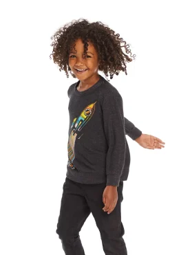 Kids/BOY Chaser Brand Rocket Ship Long Sleeve