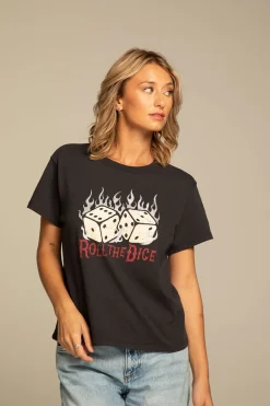 Women Chaser Brand Roll The Dice Tee