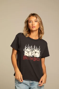 Women Chaser Brand Roll The Dice Tee