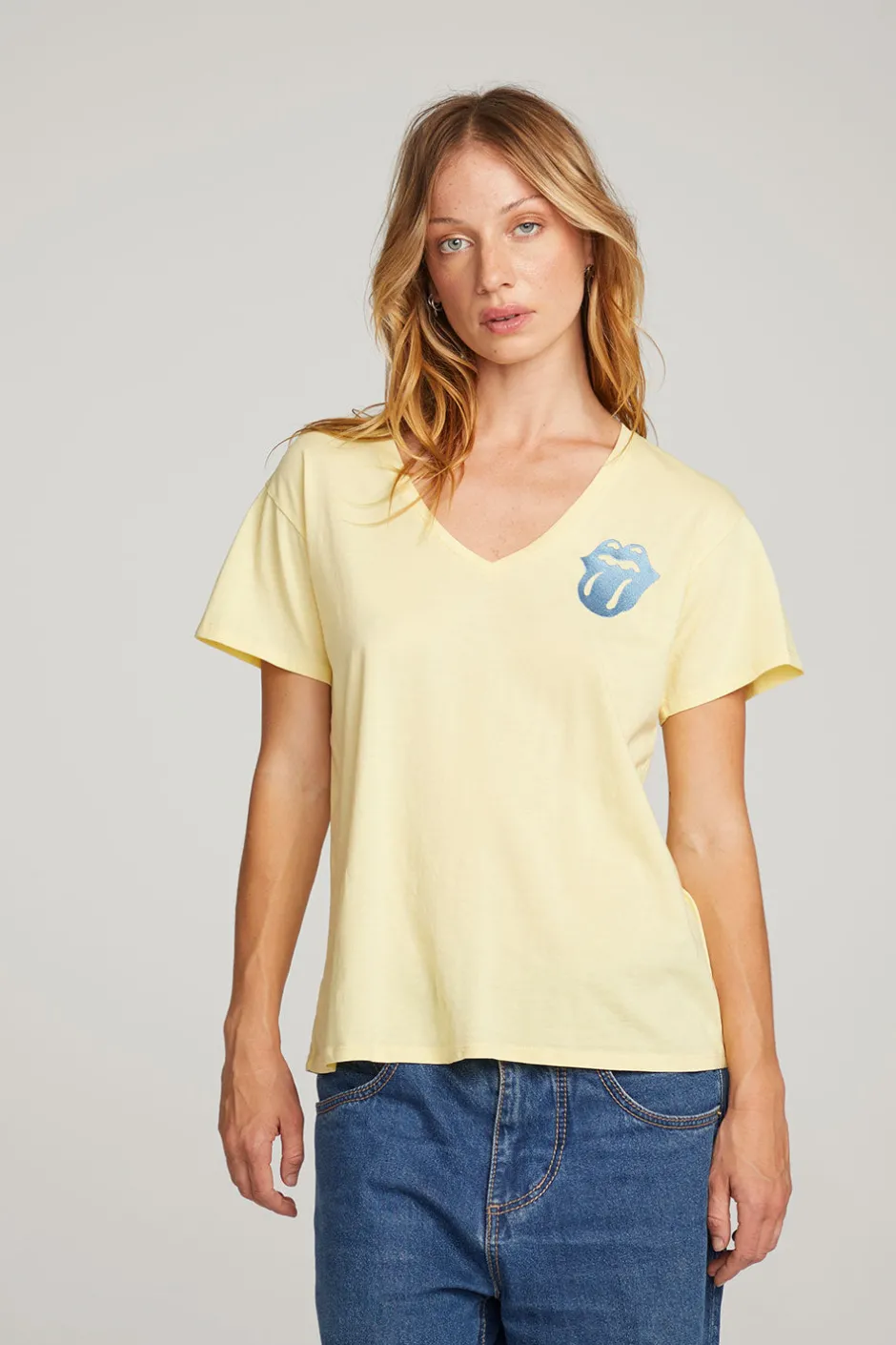 Women Chaser Brand Rolling Stones North American Tour Tee