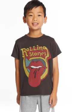 Women/Kids/BOY Chaser Brand Rolling Stones Retro Logo Boys Tee
