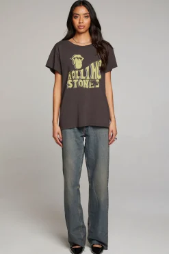 Women Chaser Brand Rolling Stones Retro Tee