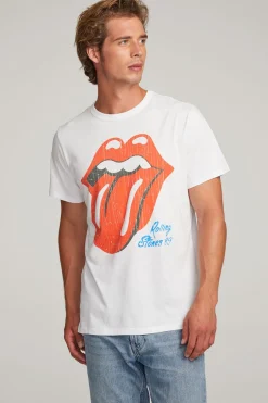 Women Chaser Brand Rolling Stones Steel Wheels Tour Mens Tee