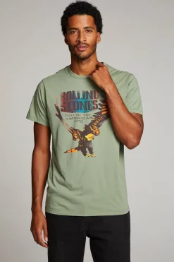Women Chaser Brand Rolling Stones Tour Of The Americas Mens Tee