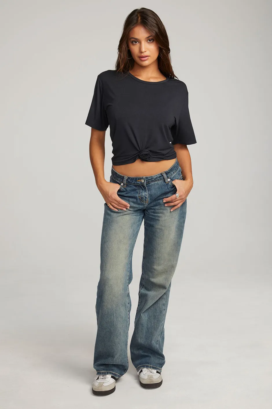 Women Chaser Brand Rosebud Tee