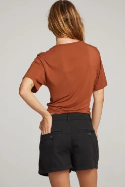 Women Chaser Brand Rosebud Whiskey Tee