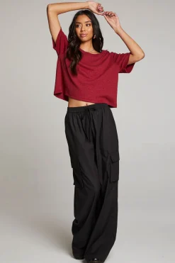 Women Chaser Brand Rover Blood Red Tee