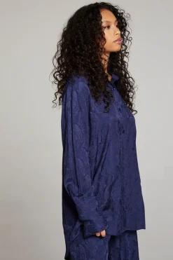 Women Chaser Brand Ruby Sapphire Button Up