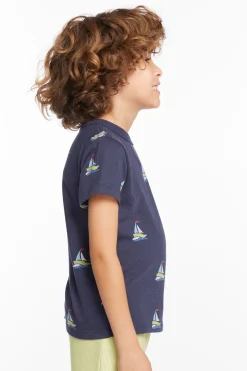 Kids/BOY Chaser Brand Sailboats Boys Tee