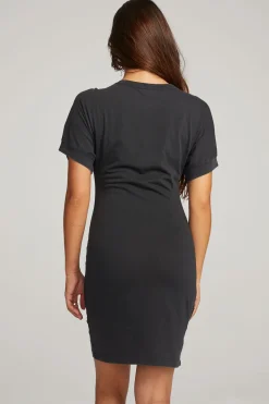 Women Chaser Brand Saloon Licorice Mini Dress