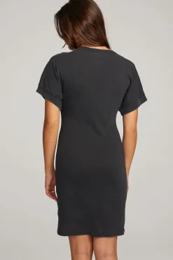 Women Chaser Brand Saloon Licorice Mini Dress