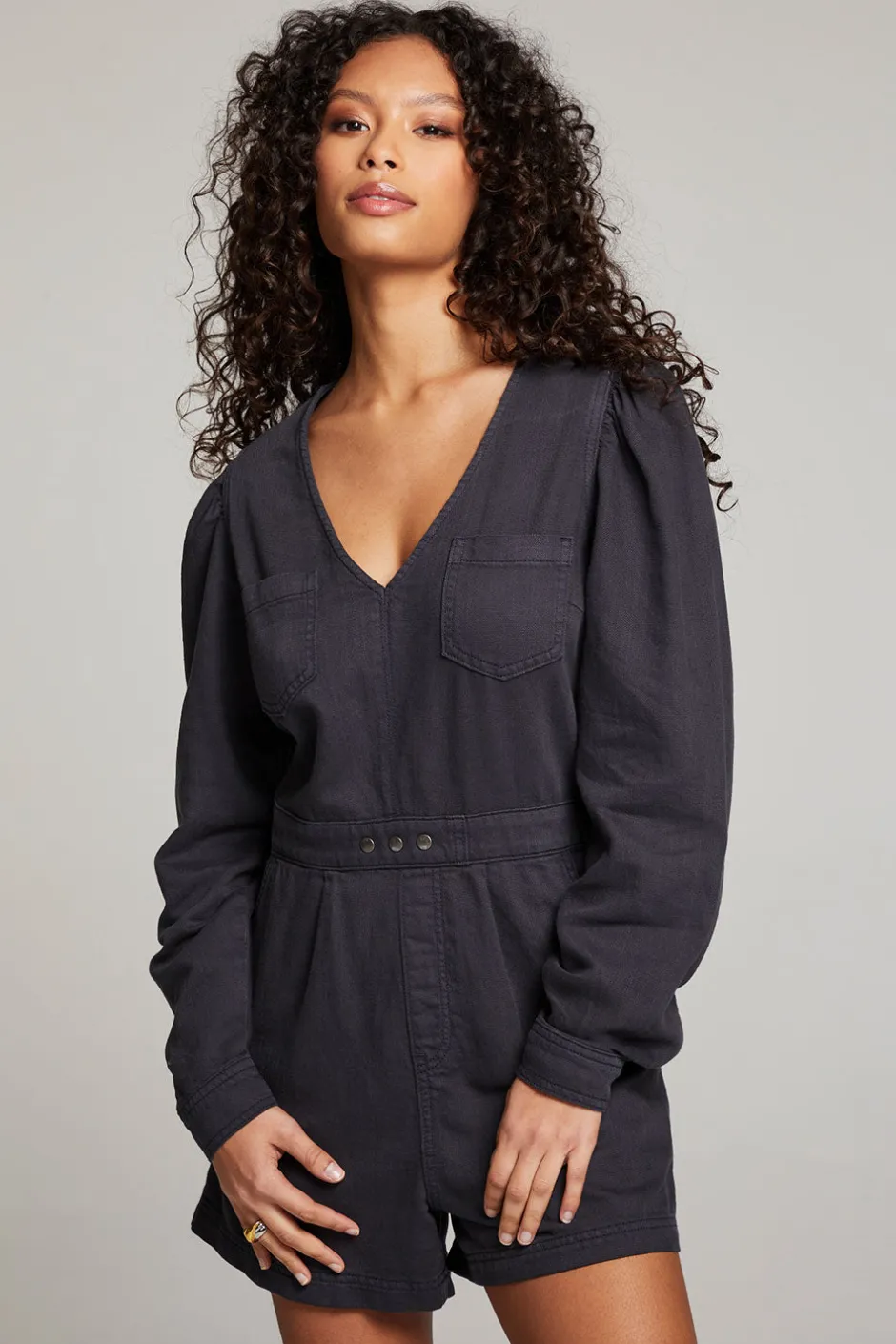 Women Chaser Brand Sami Licorice Romper