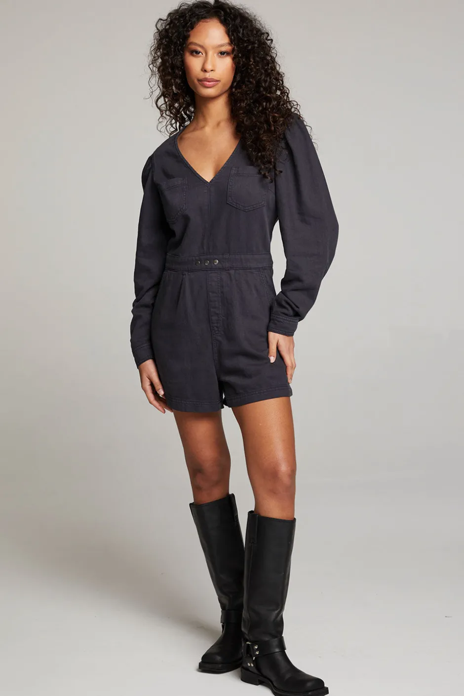 Women Chaser Brand Sami Licorice Romper
