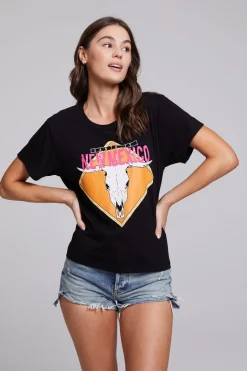 Women Chaser Brand Santa Fe Crew Neck Tee