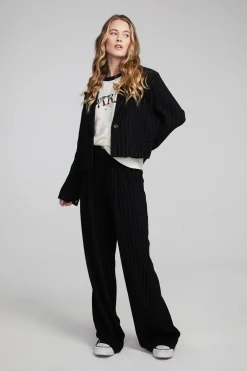Women Chaser Brand Santana Beverly Pinstripe Blazer