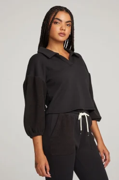 Women Chaser Brand Saratoga Licorice Pullover