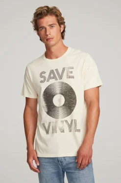 Women Chaser Brand Save Vinyl Mens Tee