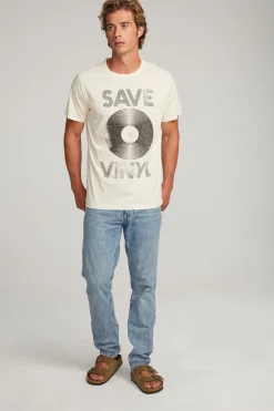 Women Chaser Brand Save Vinyl Mens Tee