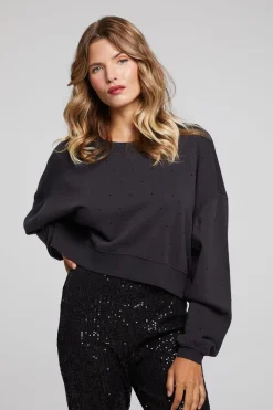 Women Chaser Brand Scarlet Licorice Pullover