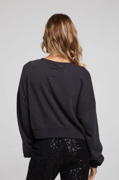 Women Chaser Brand Scarlet Licorice Pullover