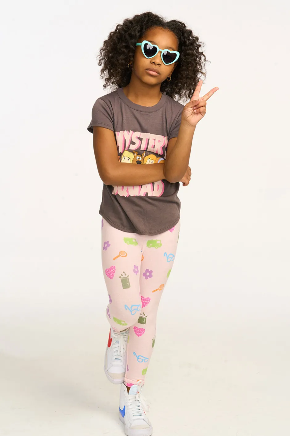 Kids Chaser Brand Scooby Doo Mystery Squad All Over Legging