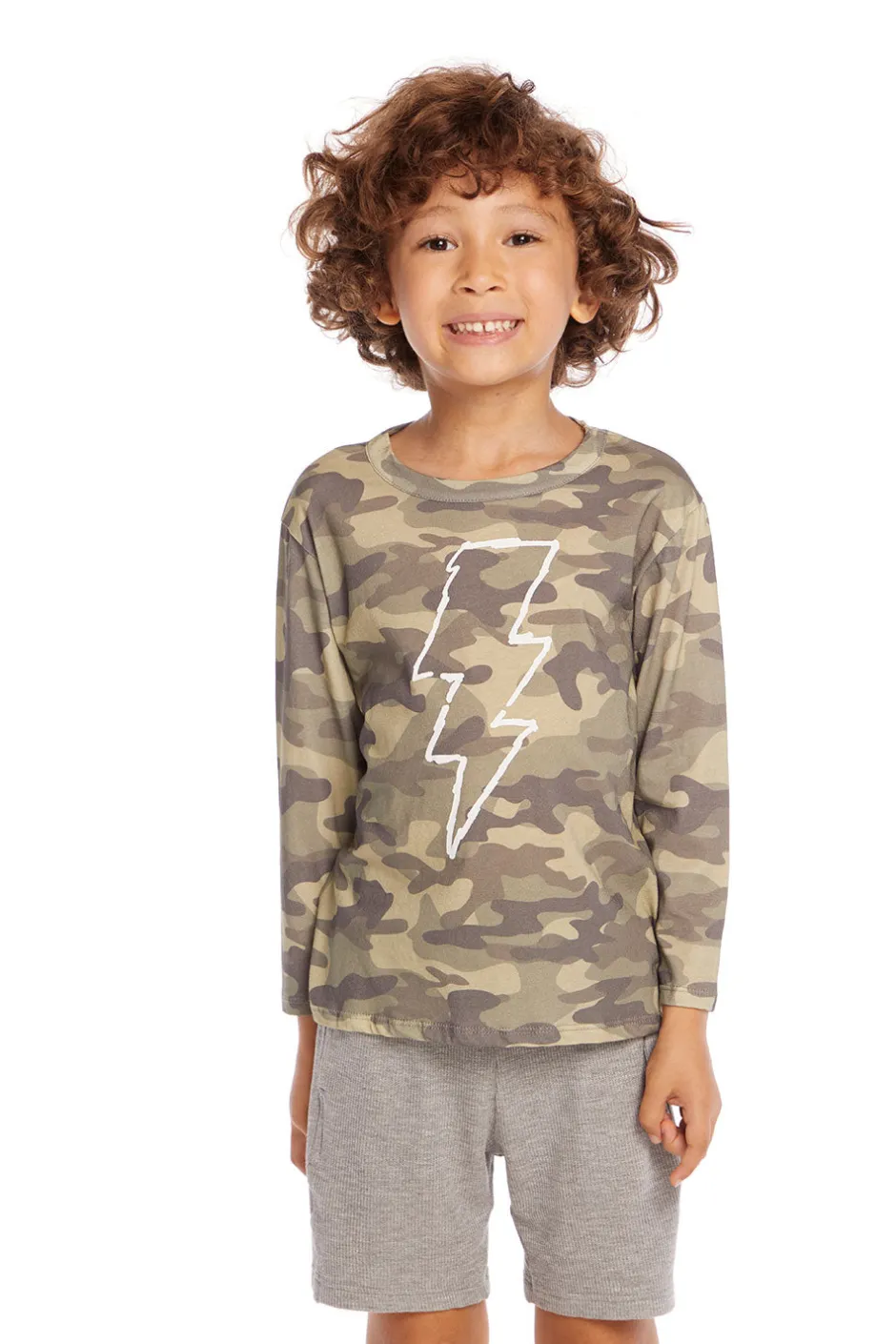 Kids/BOY Chaser Brand Scribble Bolt Boys Long Sleeve