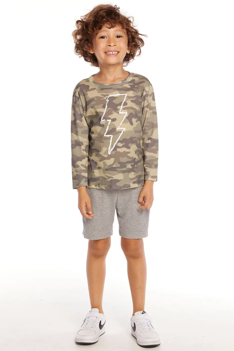 Kids/BOY Chaser Brand Scribble Bolt Boys Long Sleeve