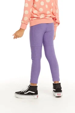 Kids Chaser Brand Seamed Panel Veronica Purple Jogger