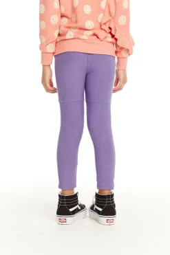 Kids Chaser Brand Seamed Panel Veronica Purple Jogger