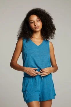 Women Chaser Brand Sean Blue Danube Tank