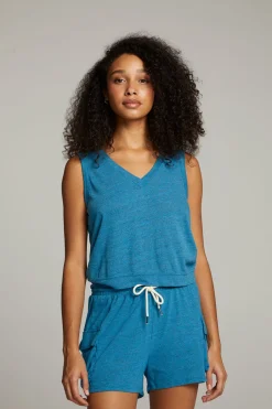 Women Chaser Brand Sean Blue Danube Tank