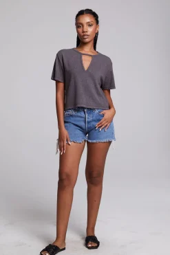 Women Chaser Brand Servino True Black Tee
