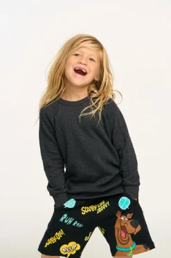 Kids/BOY Chaser Brand Shadow Black Long Sleeve Pullover