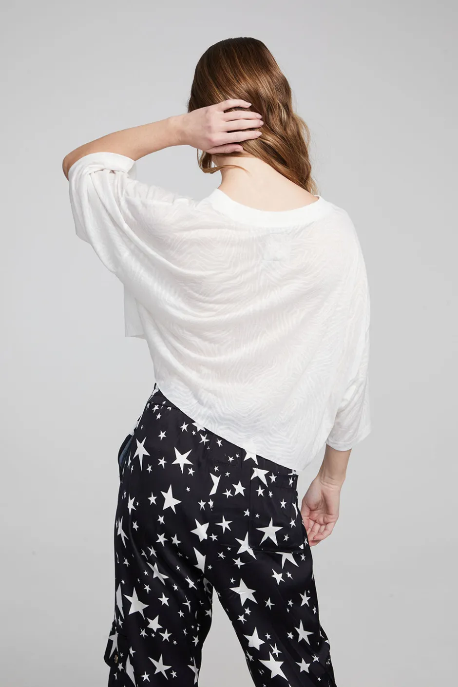 Women Chaser Brand Shine Bright White Tee