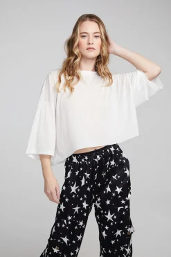 Women Chaser Brand Shine Bright White Tee