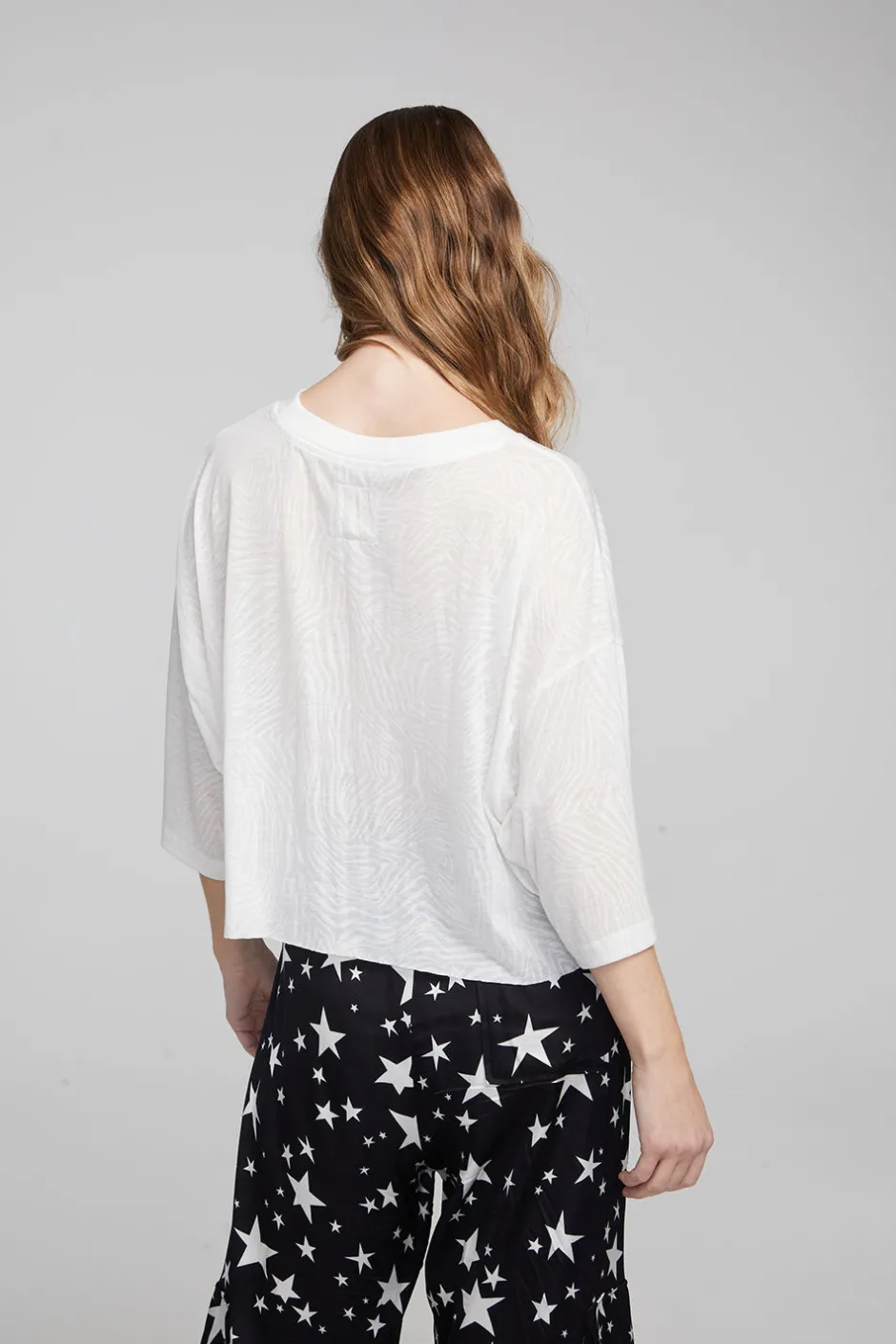 Women Chaser Brand Shine Bright White Tee