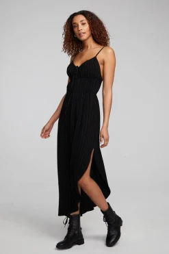 Women Chaser Brand Shirley Beverly Pinstripe Slip Dress
