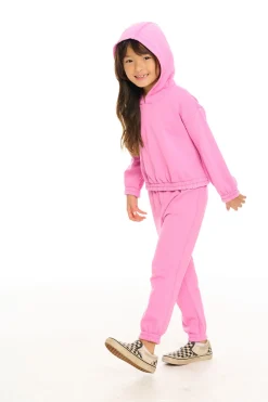 Kids Chaser Brand Shirred Easy Sweatpant