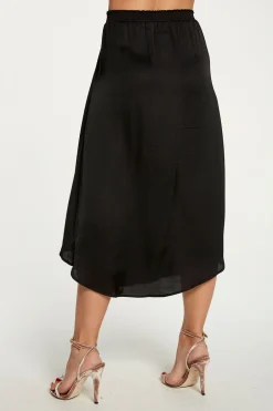 Women Chaser Brand Silky Basics Museum Skirt