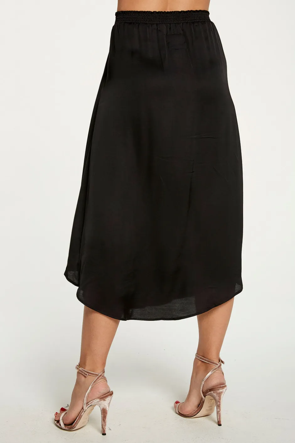 Women Chaser Brand Silky Basics Museum Skirt