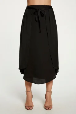 Women Chaser Brand Silky Basics Museum Skirt
