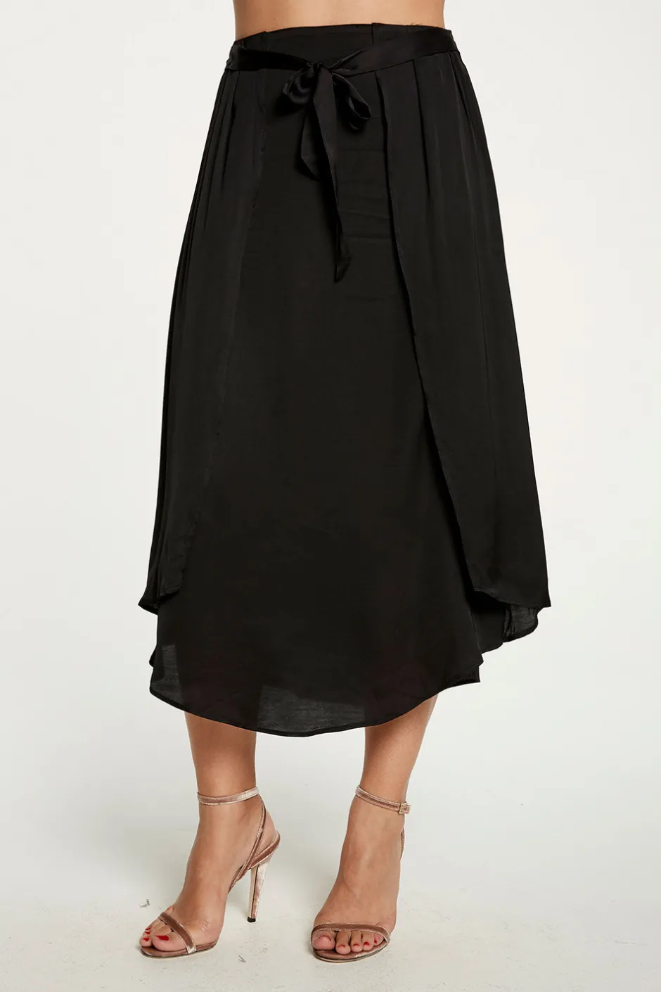 Women Chaser Brand Silky Basics Museum Skirt