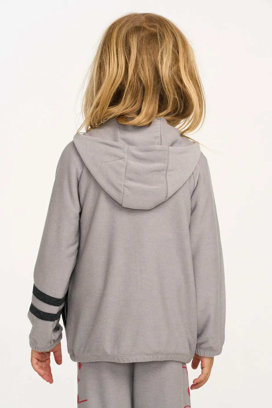 Kids/BOY Chaser Brand Silver Gray Zip Up Hoodie