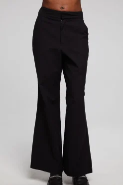 Women Chaser Brand Simone Trousers - Black Onyx